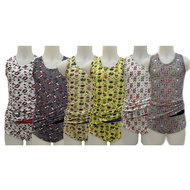 Set Overall print met slip