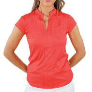 Dames Polo's & Tops korte mouw Effen