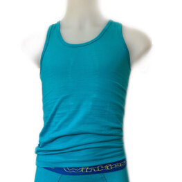 jongens hemd turquoise