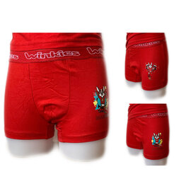 embrator jongens boxershort rood