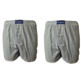 boxershort geweven katoen geruit