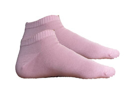 dames sneakersokken roze