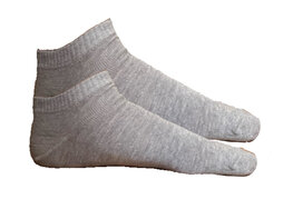 dames sneakersokken grijs