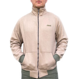 mannen jogging vest beige