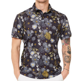 func factory mannen polo flower print