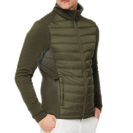 func factory mannen hybride sportjasje miles olijfgroen