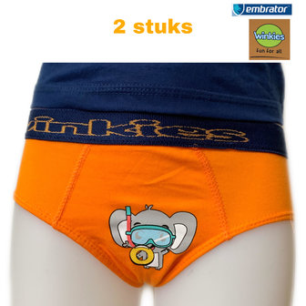 jongens slip met opdruk