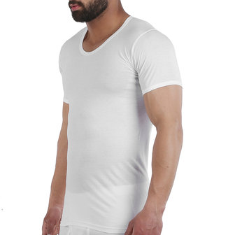 mannen t-shirt wit