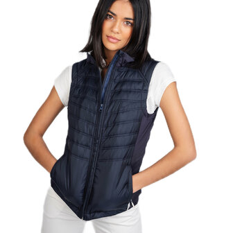 func factory dames bodywarmer donkerblauw