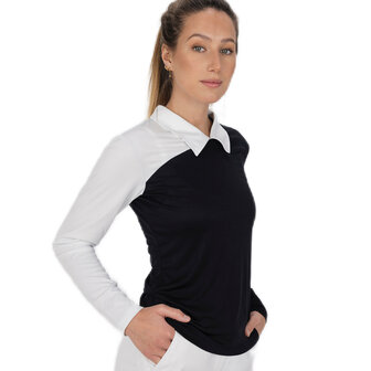 poloshirt met lange mouwen