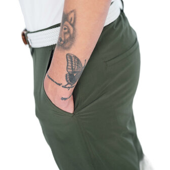 pantalon legergroen