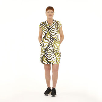 dames jurkje zebra print