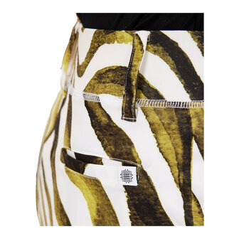 dames rokje zebra print