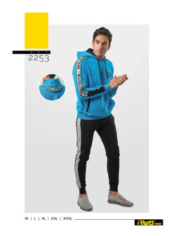 embrator hoodie blauw