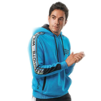 hoodie blauw