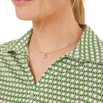 dames polo groen