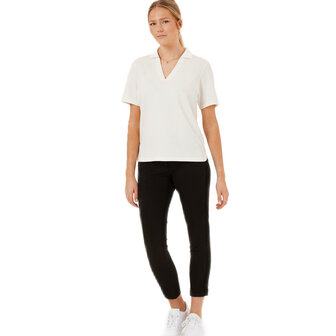 dames polo wit