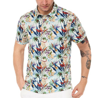 func factory mannen polo light tropic