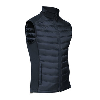 func factory mannen bodywarmer donkerblauw