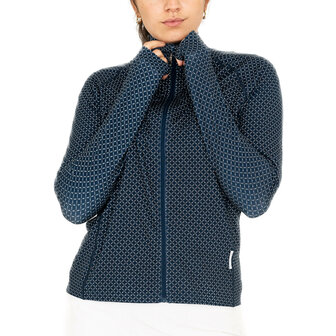 func factory dames sportvest donkerblauw