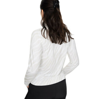 func factory dames longsleeve white wood
