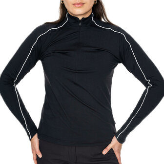 func factory dames longsleeve zwart
