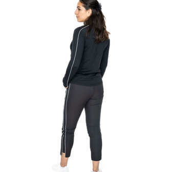 dames longsleeve zwart
