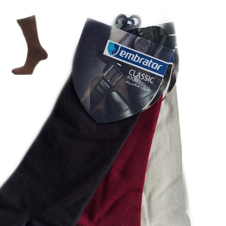 embrator klassieke mannen sokken 