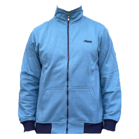 mannen jogging vest blauw