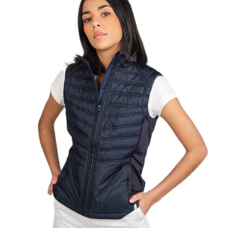 dames bodywarmer navy