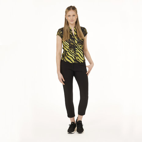 func factory dames polo zebra print