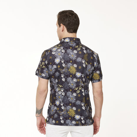 bloemen print polo