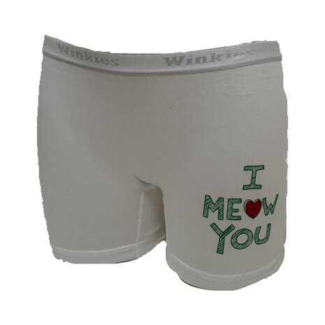 boxershort wit meisjes