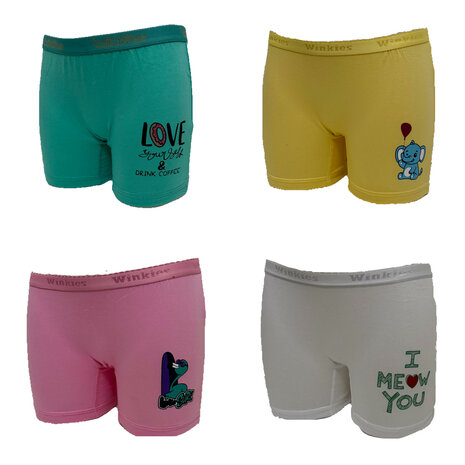 embrator meisjes boxershorts