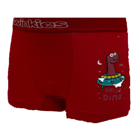 jongens boxer rood