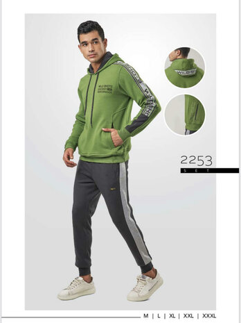 joggingpak groen