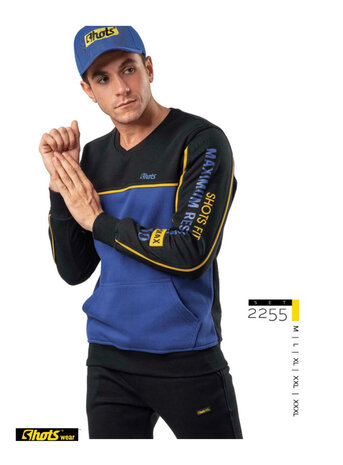 sweater blauw