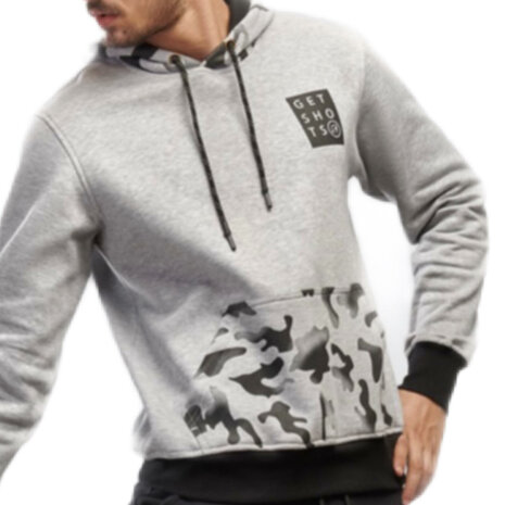 embrator hoodie lichtgrijs