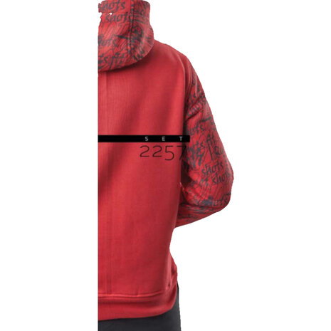 embrator hoodie rood