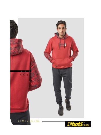 hoodie rood