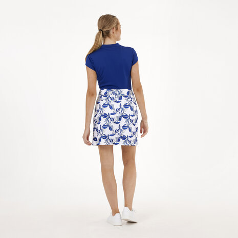 Func Factory dames Rokje Milly blue flower S t/m XXL
