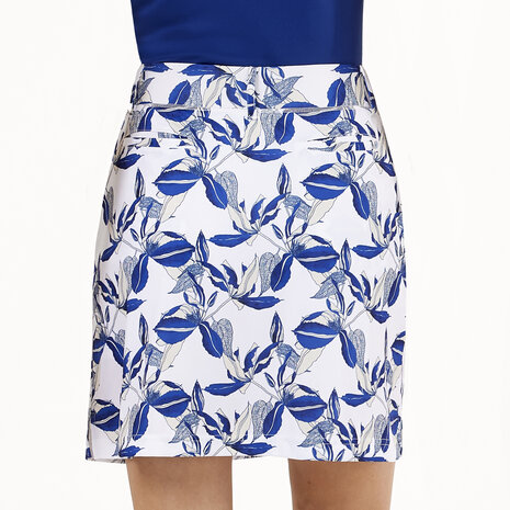 Func Factory dames Rokje Milly blue flower S t/m XXL