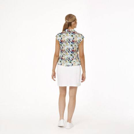 bloemen dames polo