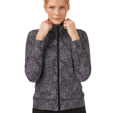 dames sportvest zwart