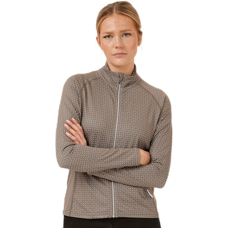 sportjasje beige