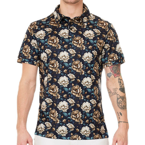 func factory mannen polo light flower