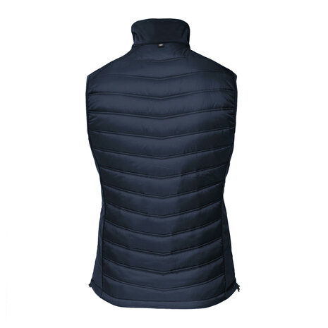 mannen bodywarmer blauw