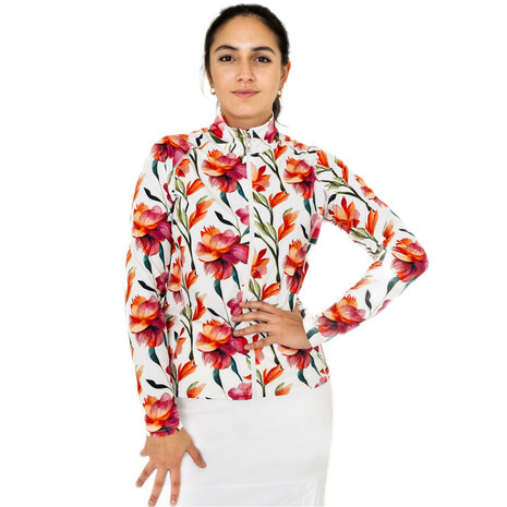 sportvestje sheila big flowers