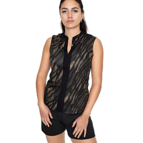 func factory dames top zwart