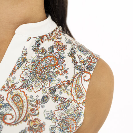 dames top paisley func factory